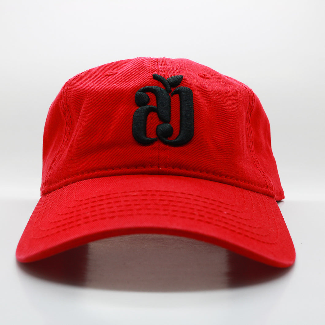 CLASSIC LOGO DAD HAT - RED